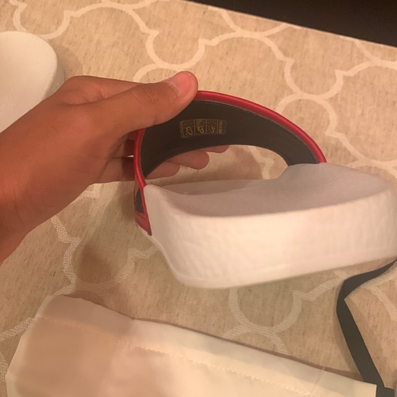 (AUTHENTIC) Gucci Sylvia Strip Canvas slide sandal